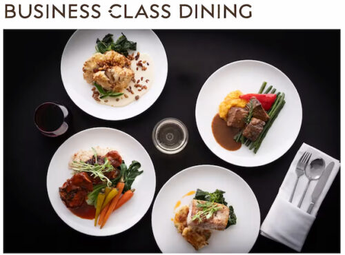 Fiji-Airways-business-class-dinner